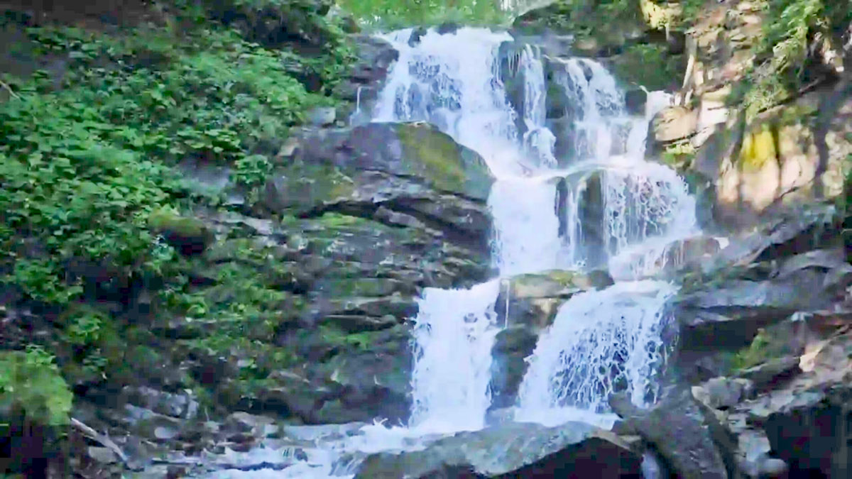 Small waterfall