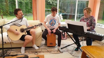 Worship group performs Beautiful One